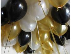 Metallic Black, White & Gold Helium Latex Balloons
www.CorporateRewards.com.au