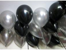 Metallic Black & Silver Helium Latex Balloons
www.CorporateRewards.com.au