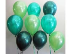 Metallic Lime, Emerald & Forest Green Helium Latex Balloons
CorporateRewards.com.au