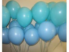 Pale Blue and Caribbean Blue Latex Balloons | CorporateRewards.com.au