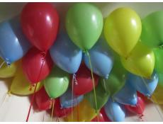 Fashion Red, blue, yellow & lime green helium latex balloons
www.CorporateRewards.com.au