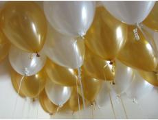 Metallic Gold & White Helium Latex Balloons
www.CorporateRewards.com.au