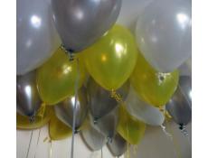 Metallic Helium Latex Balloons Yellow, Silver and White Balloons
www.corporaterewards.com.au