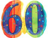 60 Celebrate Birthday Shape Balloon