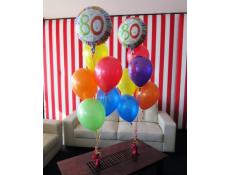80th Balloon Arrangements | Blue Duck Cottesloe