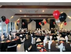Helium Balloon Table Arrangements | Metallic Red, Black & Silver Balloons
East Fremantle Yatch Club | CorporateRewards.com.au