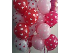 Heart Print Helium Latex Balloons | Assorted Colours
CorporateRewards.com.au