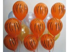Orange Tiger Print Helium Latex Balloons
CorporateRewards.com.au