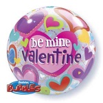Valentines Day Bubble Balloons
