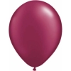 Metallic Burgundy Helium Latex Balloons