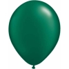 Metallic Forest Green Helium Latex Balloons