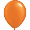 Metallic Orange Mandarin Helium Latex Balloons
