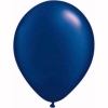 Metallic Midnight Blue Helium Latex Balloons
