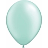 Pearl MInt Green Helium Latex Balloons