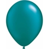 Metallic Teal Helium Latex Balloons