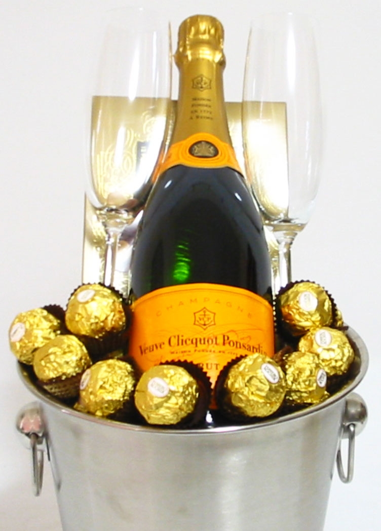 Champagne gifts Perth | Veuve Clicquot Champagne | Champagne ice bucket