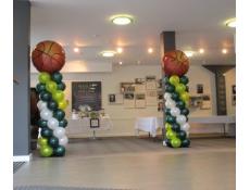 Basketball Balloon Columns
