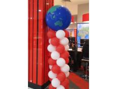 Giant Earth Balloon Column