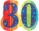 30 Celebrate Birthday Shape Balloon