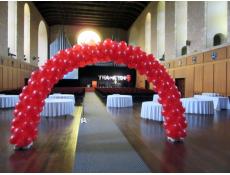 Entrance Balloon Arch & Giant Letter Balloons
Winthrop Hall, University of WA | www.CorporateRewards.com.au