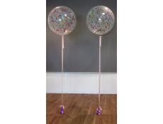 Giant Crystal Balloons with assorted colour tissue paper confetti.
www.corporaterewards.com.au