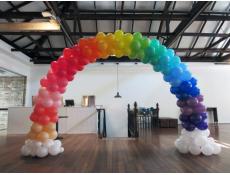 Giant Rainbow Balloon Arch with Clouds | The Flour Factory
www.corporaterewards.com.au