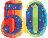 50 Celebrate Shape Balloon