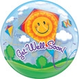 Get Well Soon Bubble Balloon
