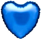 Blue Heart Balloon