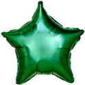 Green Star Balloon
