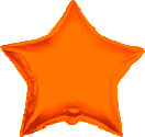 Orange Star Balloon