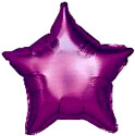 Purple Star Balloon