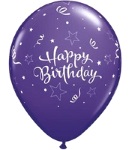 Helium Balloons Perth Happy Birthday Print