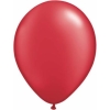 Metallic Red Ruby Helium Latex Balloons