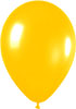 Helium Balloons Perth - Wattle Gold Latex Balloon