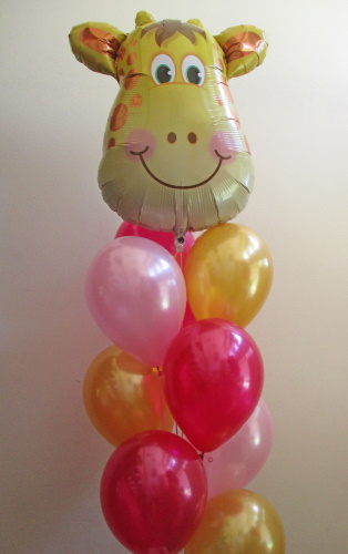 Giraffe Balloons | Helium Balloons Perth | Giraffe Jungle Animal Balloon  Bouquets delivered in Perth